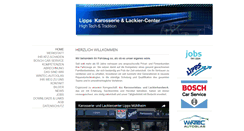 Desktop Screenshot of karosseriebau-lipps.de